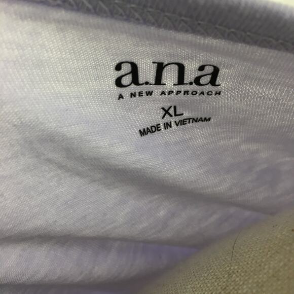 a.n.a short sleeve tee classic lilac XL - Picture 10 of 13